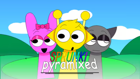 Play Sprunki Pyramixed